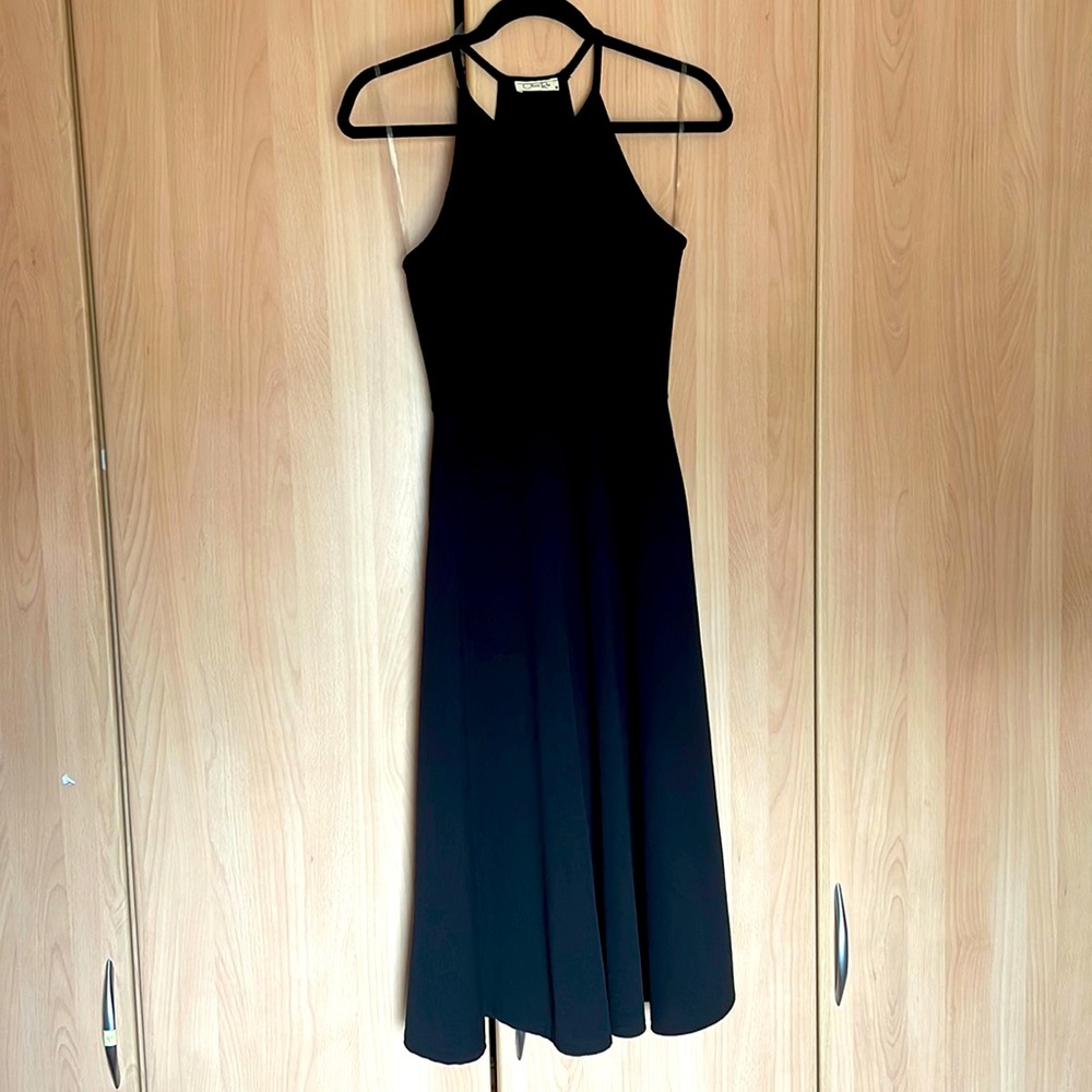 NWOT Black maxi dress